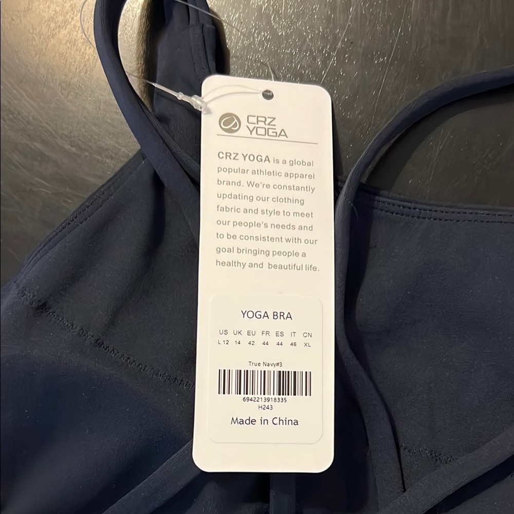 CRZ YOGA navy Sports Bra Intimates & Sleepwear - Picture 7 of 7